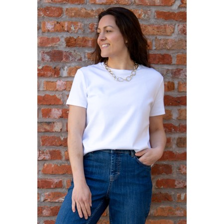Masai Clothing Brynoi White Top - White
