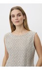 Masai Clothing Whitecap Elysora Glitter Boucle Top  