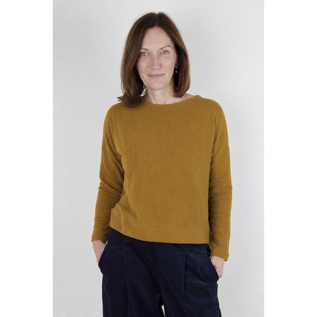 Mama B Alison M Caramello Plain Fleece Jumper - Brown