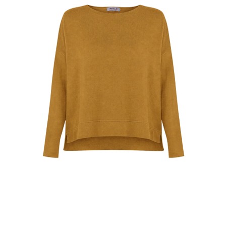 Mama B Alison M Caramello Plain Fleece Jumper - Brown
