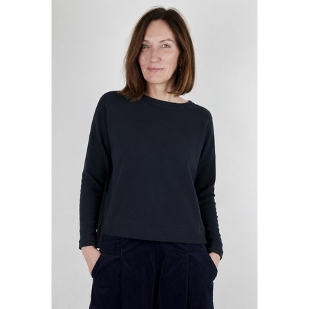 Mama B Alison M Plain Fleece Jumper - Blue