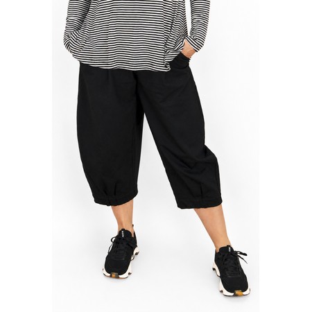 Mama B Bianco F Nero Balloon Trouser - Black