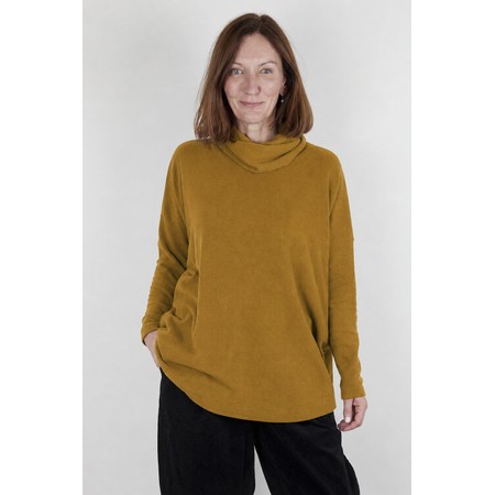 Mama B Bill U Caramello Plain Fleece Jumper - Brown