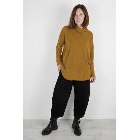 Mama B Bill U Caramello Plain Fleece Jumper - Brown
