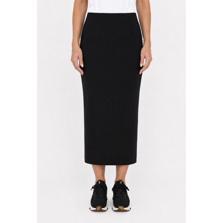 Mama B Lilla U Nero Plain Fleece Skirt - Black