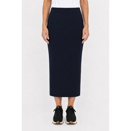 Mama B Lilla U Notte Plain Fleece Skirt - Blue