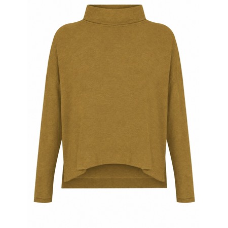 Mama B Moyet Caramello Plain Fleece Jumper - Brown