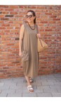 Mama B Cumino Venerdi Cumnio Contrast Crush Pocket Dress  