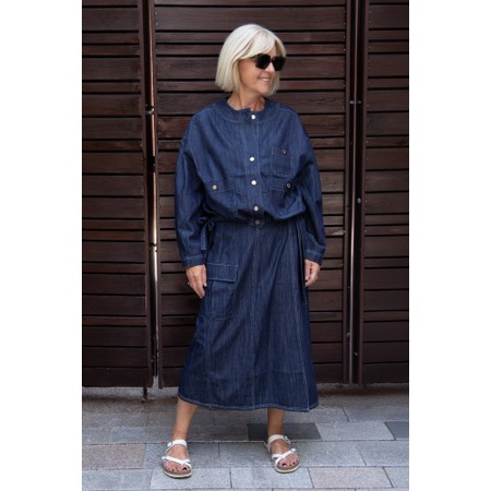 Masai Clothing Jynthera Denim Jacket - Blue