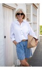 Mos Mosh Light Blue MM Leli Denim Shorts  