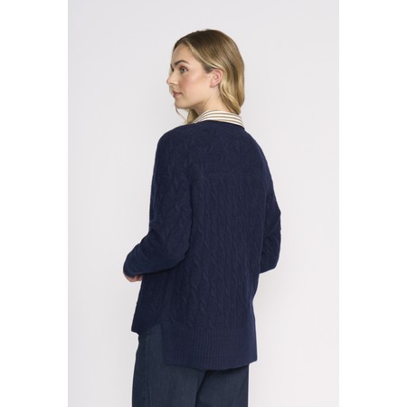 Foil Gauge Your Interest Sweater - Blue