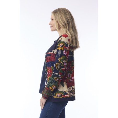 Orientique Zapotec Print Cardigan - Multicoloured