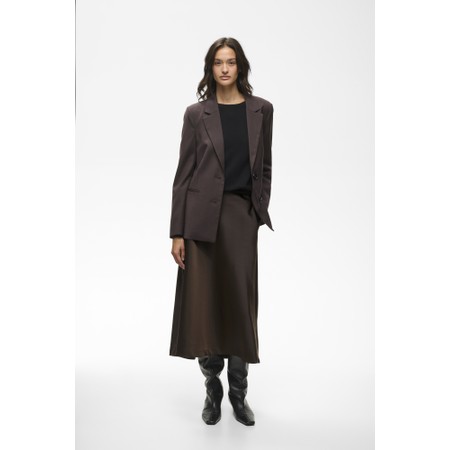 InWear Zilky Chocolate Brown Skirt - Brown