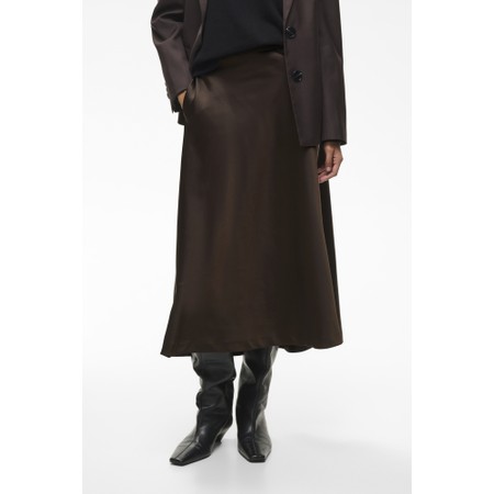 InWear Zilky Chocolate Brown Skirt - Brown