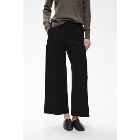 InWear Gincette Black Cropped Pant - Black