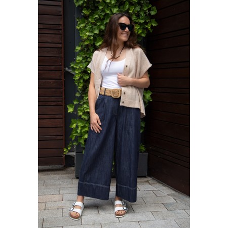 Masai Clothing Parriq Denim Trouser - Blue
