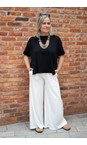 Mama B Nero Giovedi U Nero Plain Boxy Top  