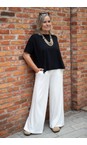 Mama B Nero Giovedi U Nero Plain Boxy Top  