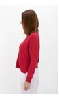 Amazing Woman Coral Red Jodie Coral Red Front Pocket Supersoft Knit Jumper  