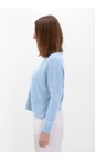 Amazing Woman Crystal Blue Jodie Crystal Blue Front Pocket Supersoft Knit Jumper  