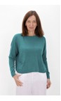 Amazing Woman Dark Turquoise Jodie Dark Turquoise Front Pocket Supersoft Knit Jumper  