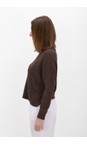 Amazing Woman Espresso Jodie Espresso Front Pocket Supersoft Knit Jumper  