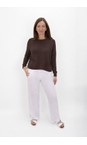 Amazing Woman Espresso Jodie Espresso Front Pocket Supersoft Knit Jumper  
