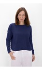 Amazing Woman Light Navy Jodie Light Navy Front Pocket Supersoft Knit Jumper  