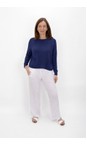 Amazing Woman Light Navy Jodie Light Navy Front Pocket Supersoft Knit Jumper  