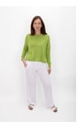 Amazing Woman Mojito Green Jodie Mojito Green Front Pocket Supersoft Knit Jumper  