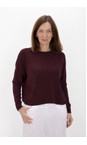 Amazing Woman Mulberry Jodie Mulberry Purple Front Pocket Supersoft Knit Jumper  