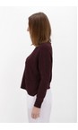 Amazing Woman Mulberry Jodie Mulberry Purple Front Pocket Supersoft Knit Jumper  
