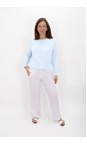 Amazing Woman Pale Blue Jodie Pale Blue Front Pocket Supersoft Knit Jumper  