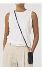Eliza Gracious Blue Blue Beaded Long Necklace  