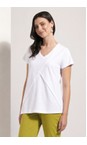 Foil White  Angle Devine White Tee  