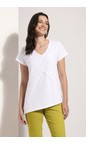 Foil White  Angle Devine White Tee  
