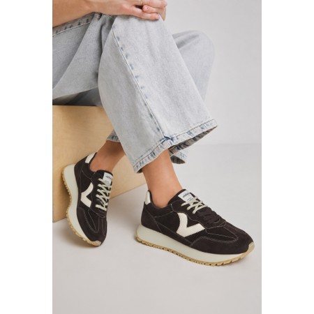 Victoria Shoes Viento Serraje V Trainer Shoe - Brown