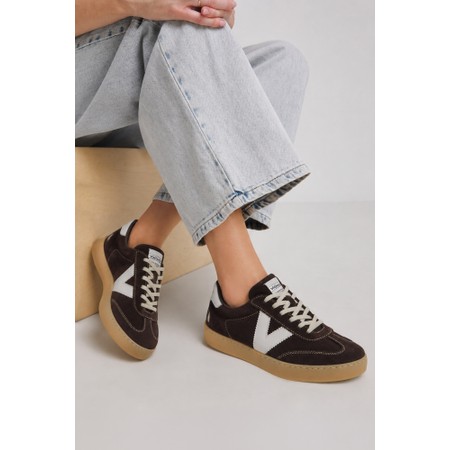 Victoria Shoes Berlin Ciclista Chocolate V Trainer Shoe - Brown