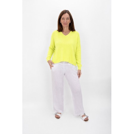 Amazing Woman Jodie Pistachio Front Pocket Supersoft Knit Jumper - Green
