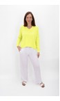Amazing Woman Pistachio Jodie Pistachio Front Pocket Supersoft Knit Jumper  