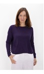 Amazing Woman Purple Jodie Purple Front Pocket Supersoft Knit Jumper  