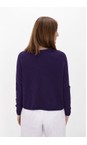 Amazing Woman Purple Jodie Purple Front Pocket Supersoft Knit Jumper  