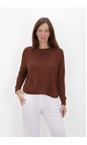 Amazing Woman Rust Jodie Rust Front Pocket Supersoft Knit Jumper  