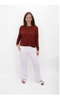 Amazing Woman Rust Jodie Rust Front Pocket Supersoft Knit Jumper  