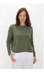 Amazing Woman Sage Green Jodie Sage Green Front Pocket Supersoft Knit Jumper  