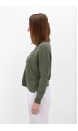 Amazing Woman Sage Green Jodie Sage Green Front Pocket Supersoft Knit Jumper  