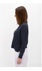 Amazing Woman Shadow Blue Jodie Shadow Blue Front Pocket Supersoft Knit Jumper  