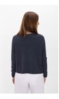 Amazing Woman Shadow Blue Jodie Shadow Blue Front Pocket Supersoft Knit Jumper  