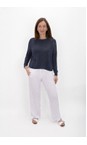 Amazing Woman Shadow Blue Jodie Shadow Blue Front Pocket Supersoft Knit Jumper  