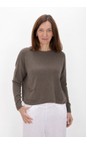 Amazing Woman Slate  Jodie Front Pocket Supersoft Knit Jumper  